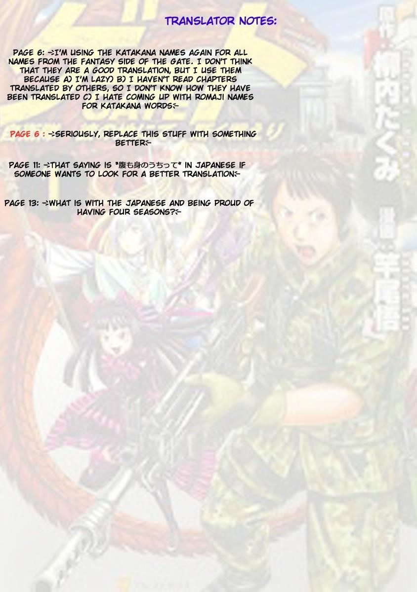 Gate – Jietai Kare No Chi Nite, Kaku Tatakeri Chapter 25 - Page 21