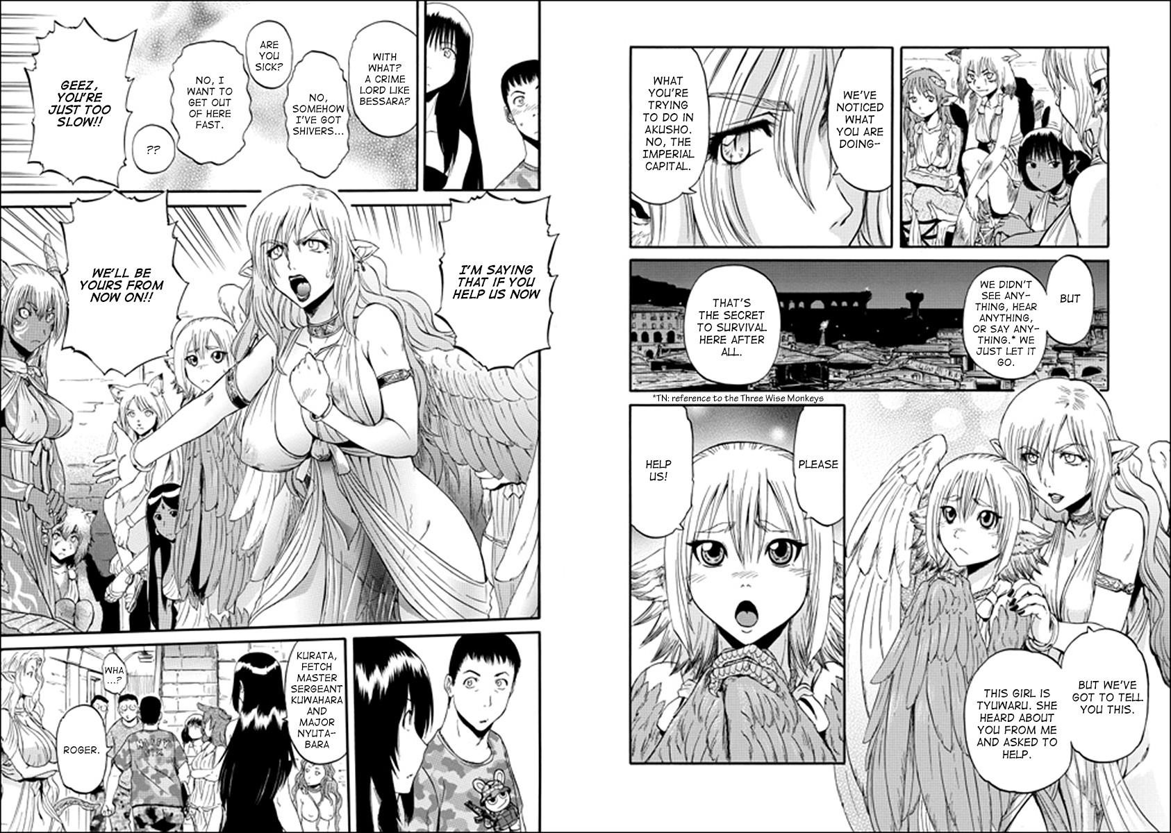Gate – Jietai Kare No Chi Nite, Kaku Tatakeri Chapter 32 - Page 15