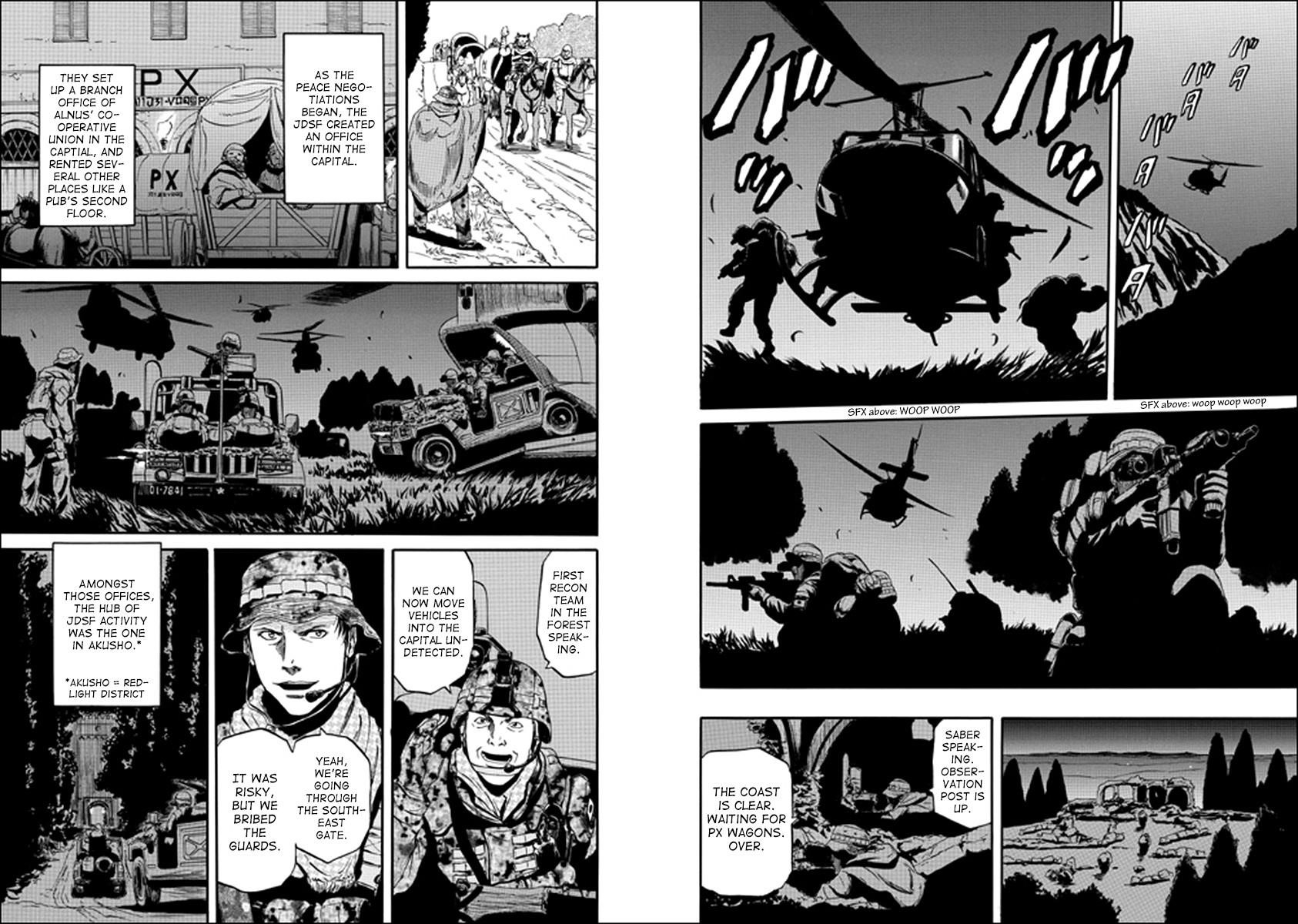 Gate – Jietai Kare No Chi Nite, Kaku Tatakeri Chapter 32 - Page 3