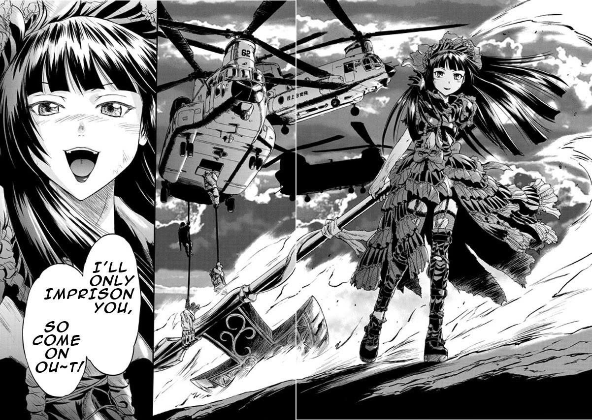 Gate – Jietai Kare No Chi Nite, Kaku Tatakeri Chapter 46 - Page 35