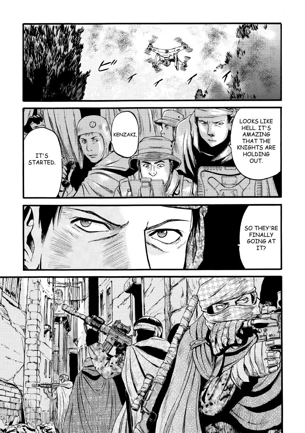 Gate – Jietai Kare No Chi Nite, Kaku Tatakeri Chapter 70 - Page 14
