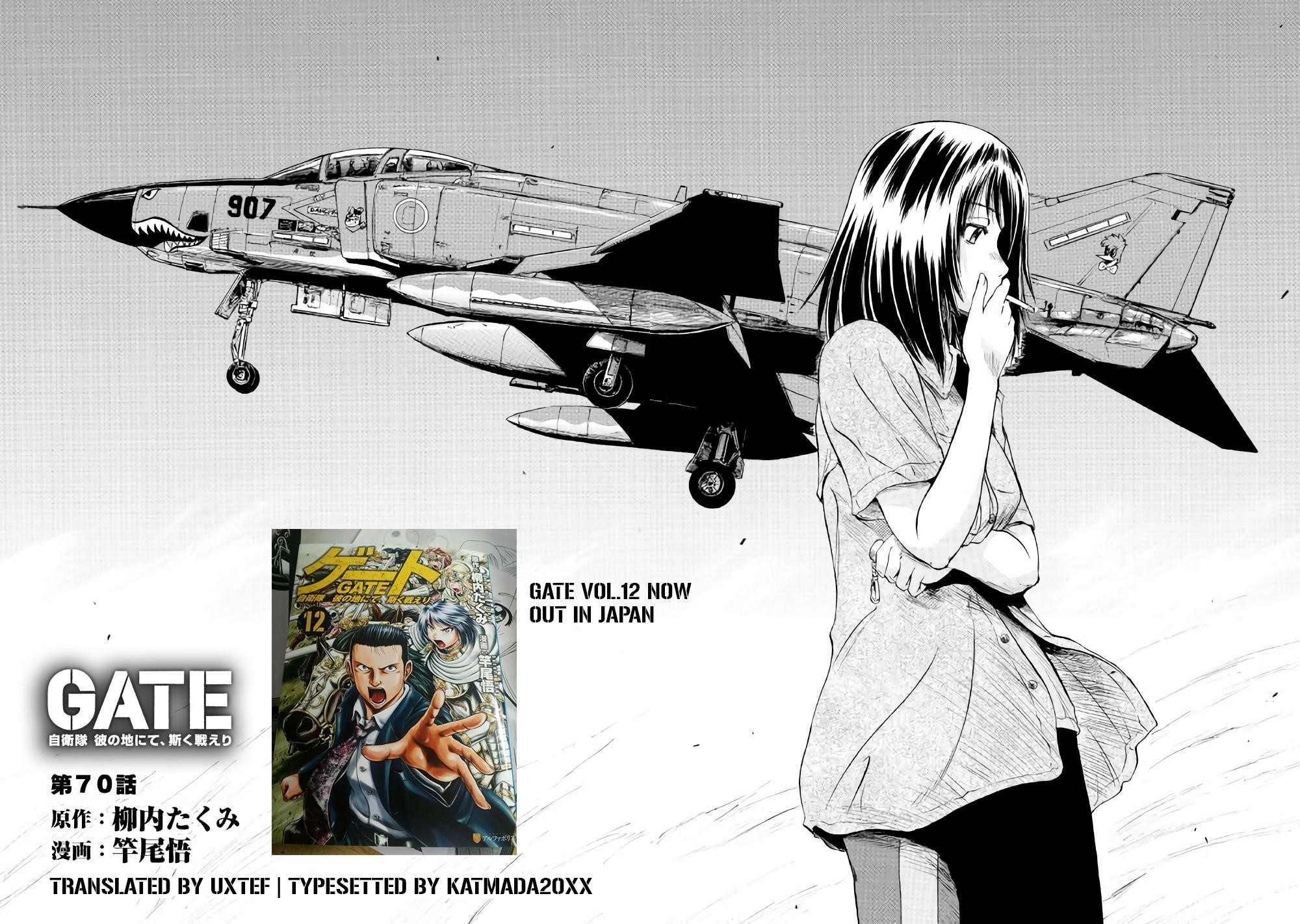 Gate – Jietai Kare No Chi Nite, Kaku Tatakeri Chapter 70 - Page 2