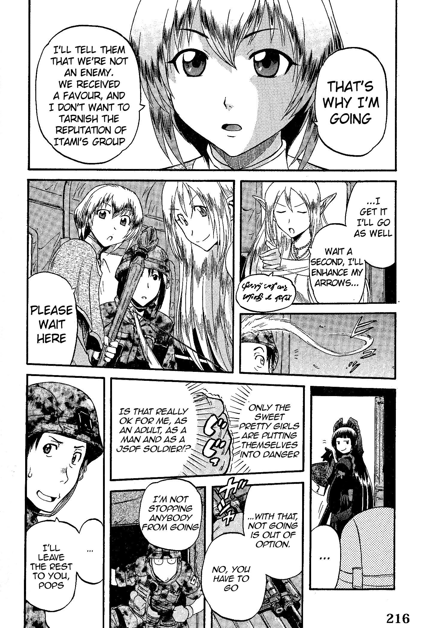 Gate – Jietai Kare No Chi Nite, Kaku Tatakeri Chapter 9 - Page 25