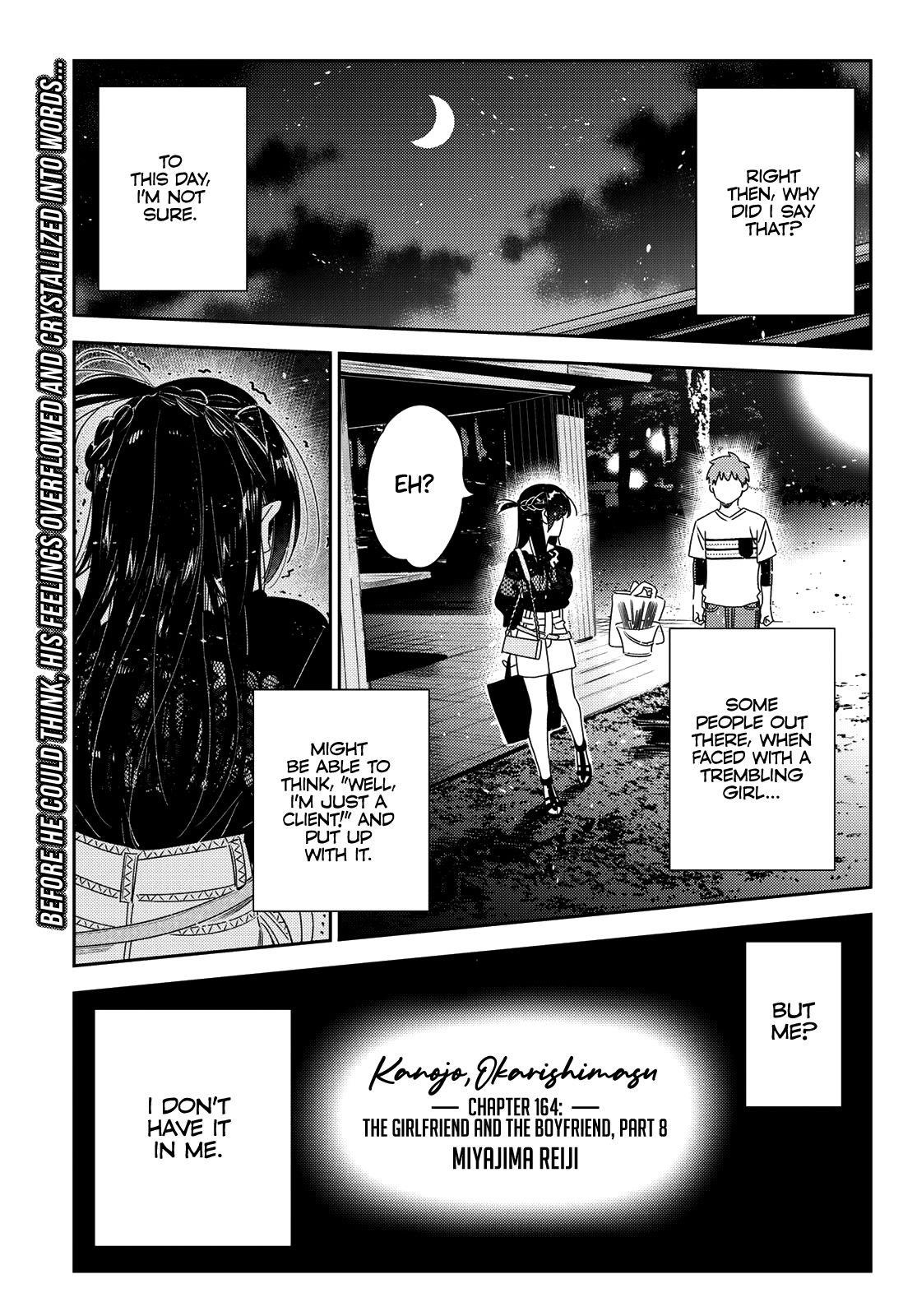 Kanojo, Okarishimasu Chapter 164 - Page 2