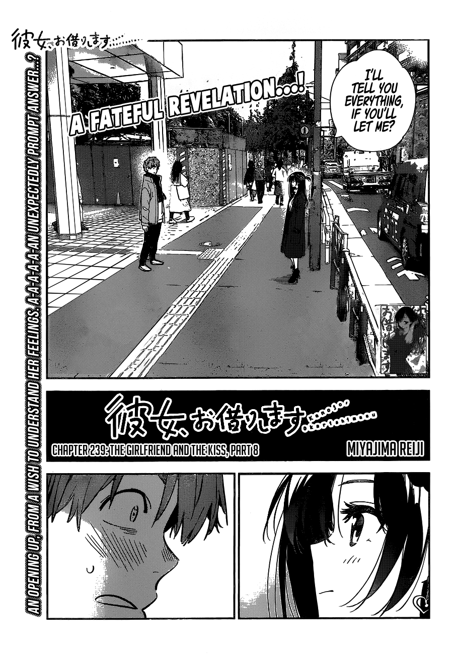 Kanojo, Okarishimasu Chapter 239 - Page 1