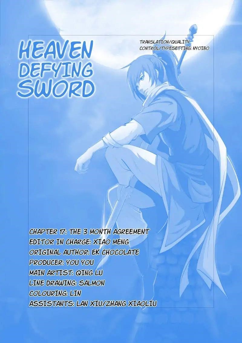 Heaven Defying Sword Chapter 17 - Page 1