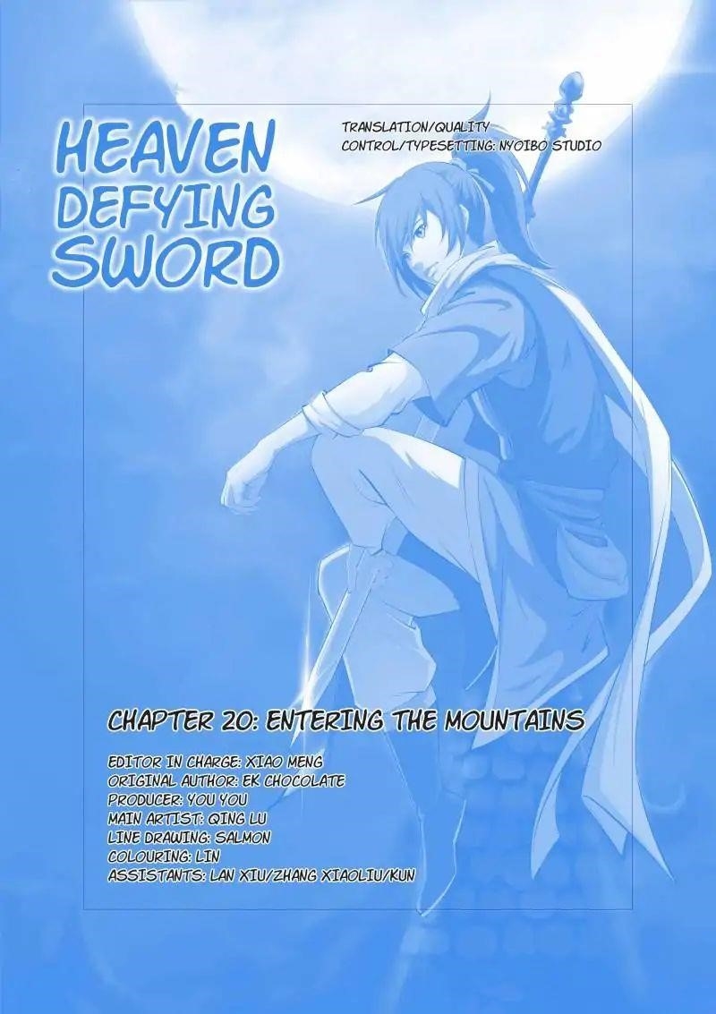 Heaven Defying Sword Chapter 20 - Page 1