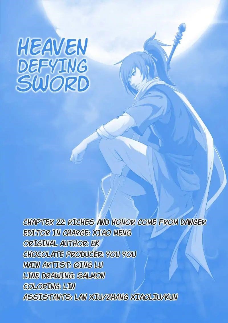 Heaven Defying Sword Chapter 22 - Page 1