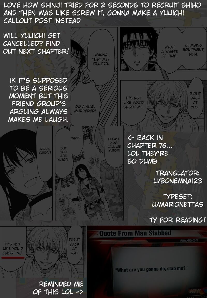 Tomodachi game Chapter 99 - Page 35