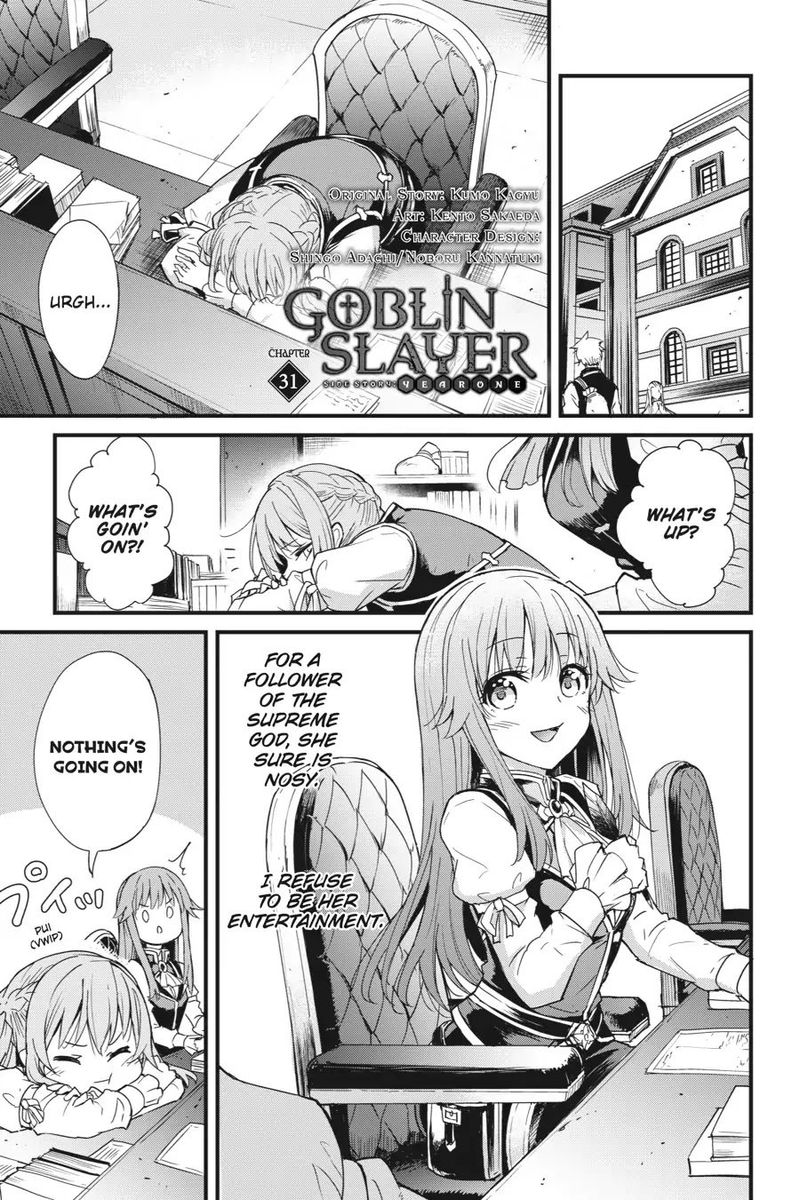 GOBLIN SLAYER: SIDE STORY YEAR ONE Chapter 31 - Page 1