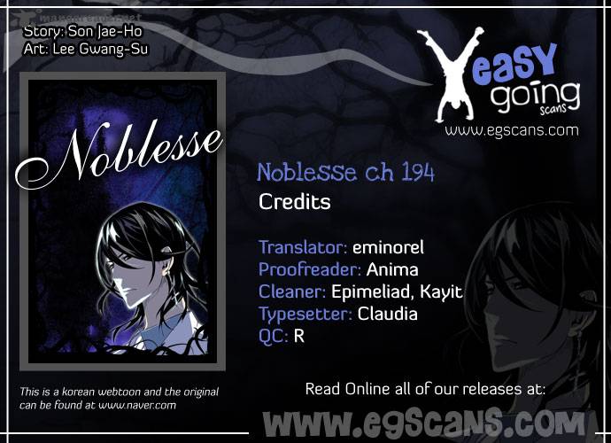 NOBLESSE Chapter 194 - Page 1