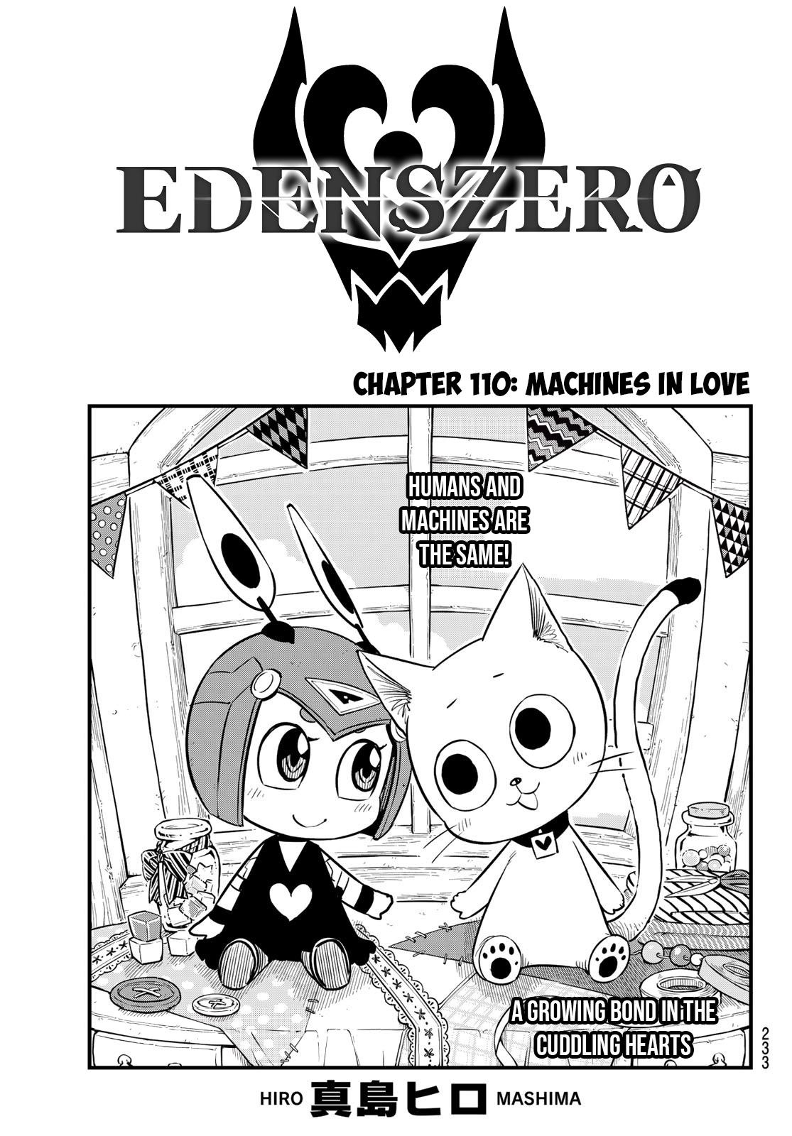 EDEN’S ZERO Chapter 110 - Page 1