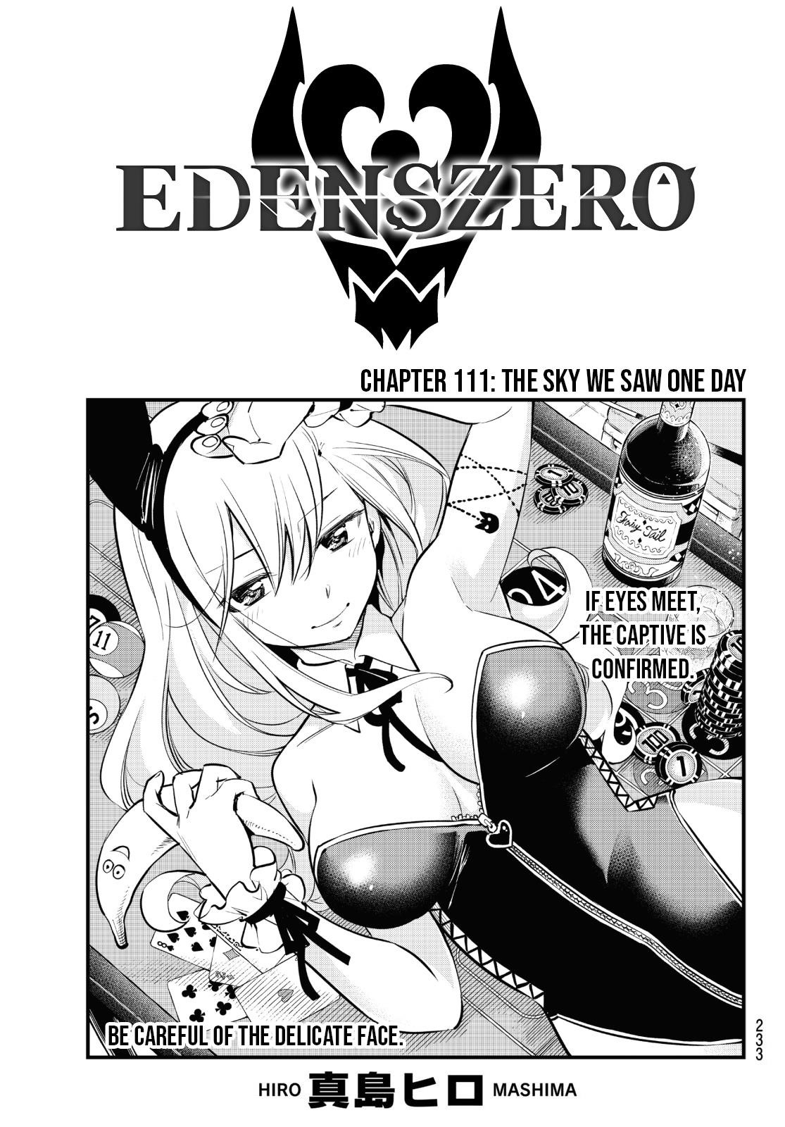 EDEN’S ZERO Chapter 111 - Page 1