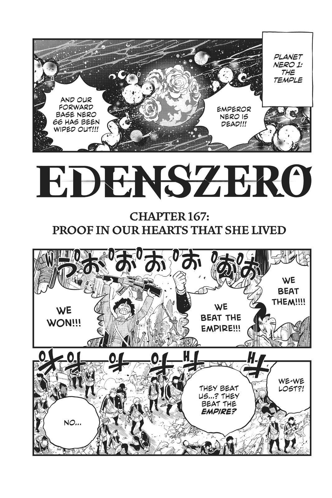 EDEN’S ZERO Chapter 167 - Page 2