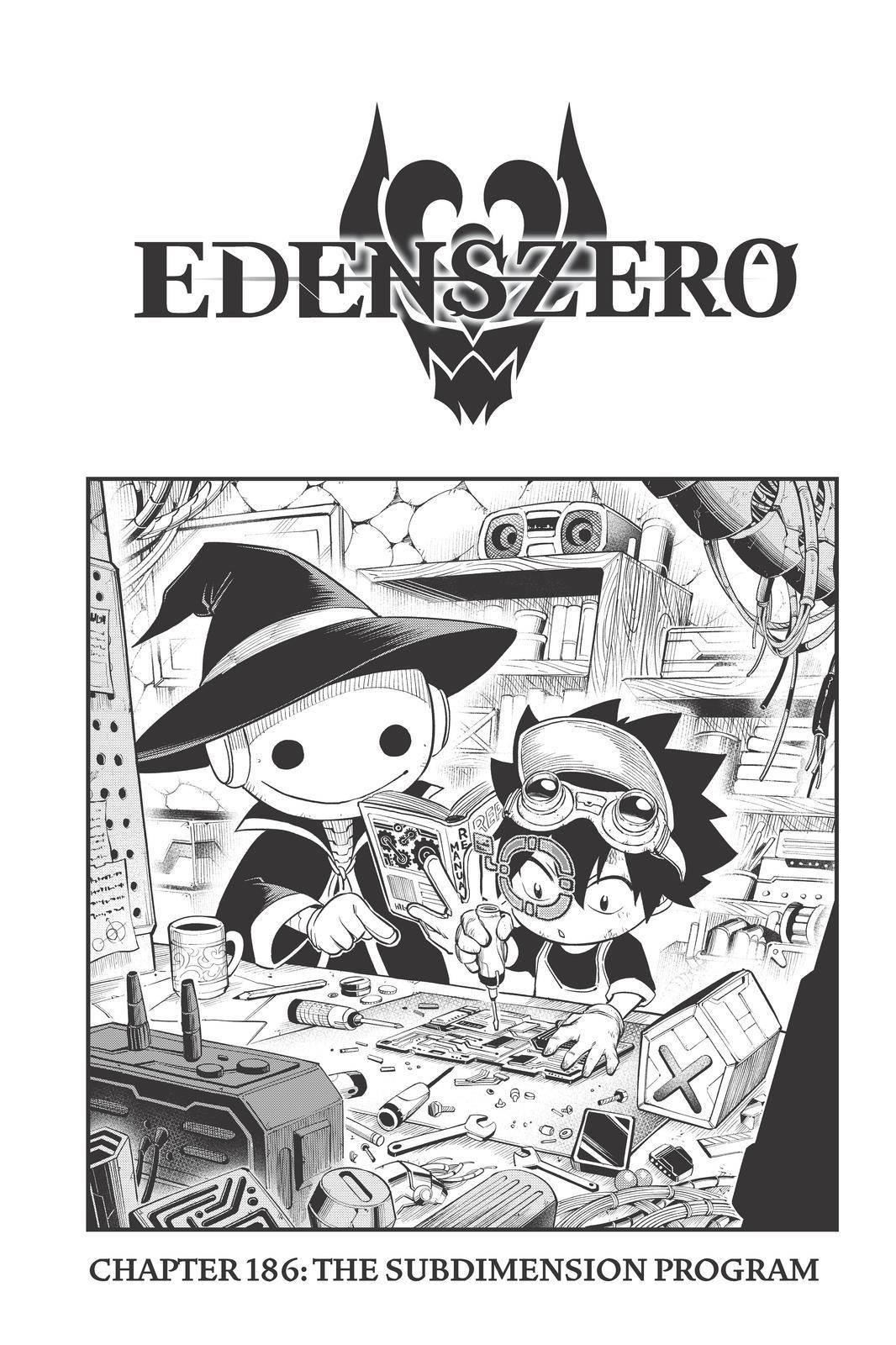 EDEN’S ZERO Chapter 186 - Page 1