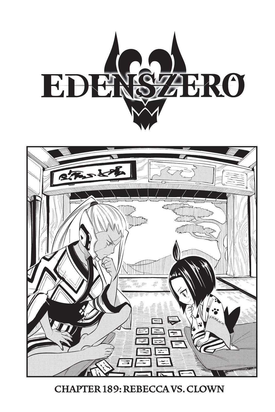 EDEN’S ZERO Chapter 189 - Page 1