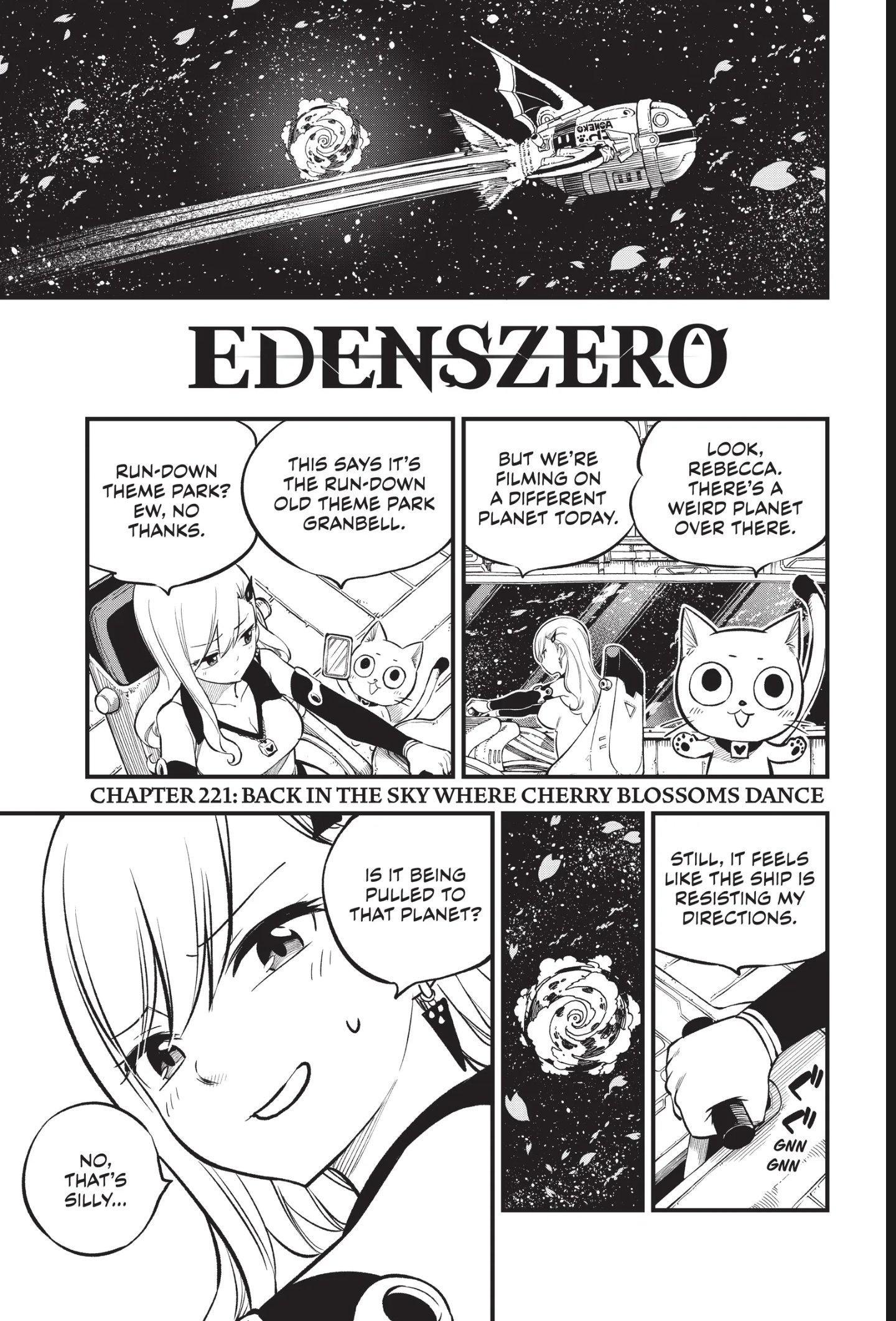 EDEN’S ZERO Chapter 221 - Page 1