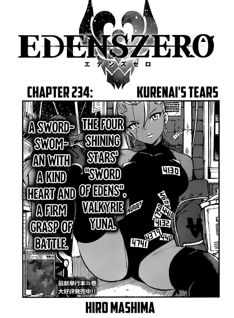 EDEN’S ZERO Chapter 234 - Page 1