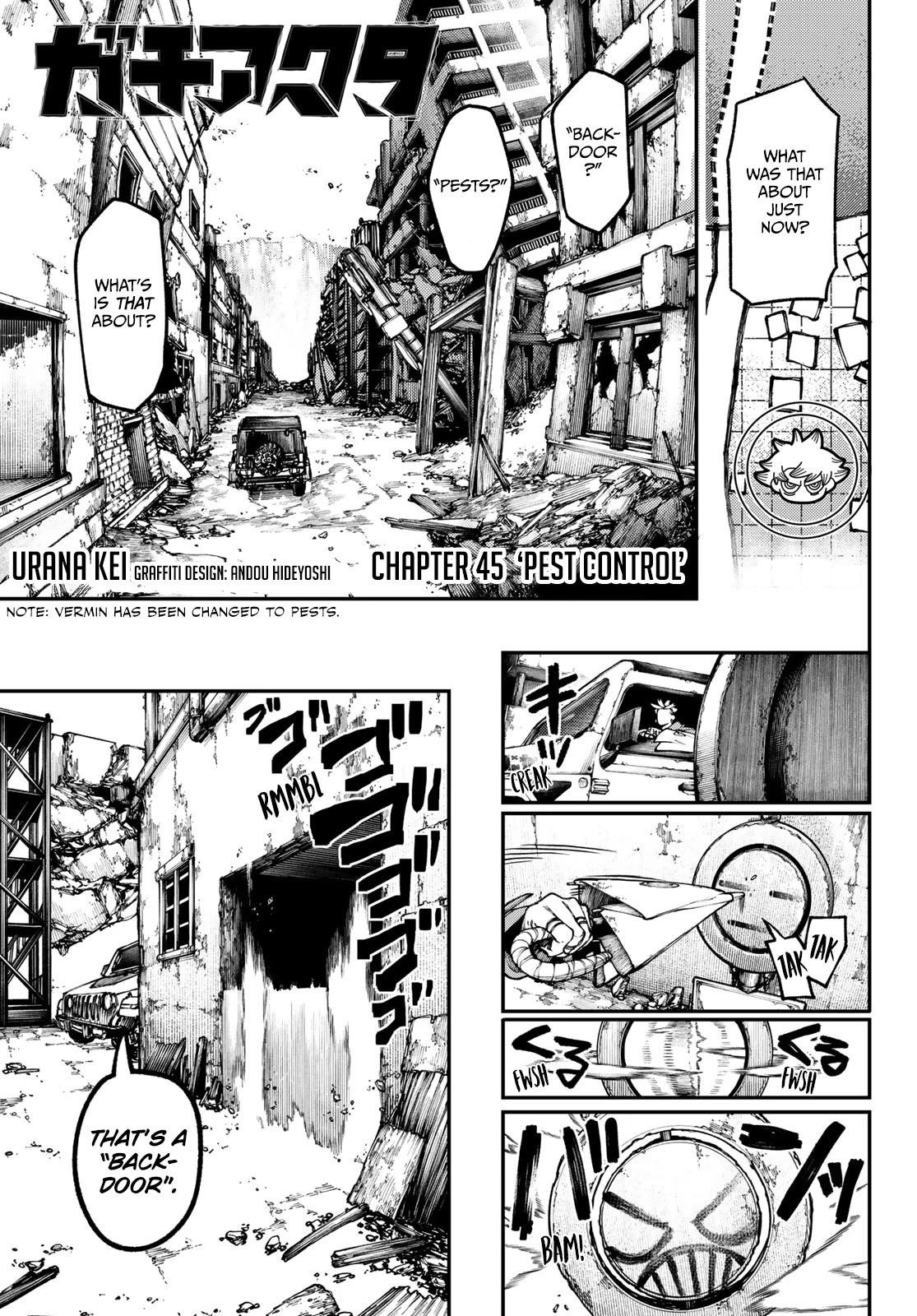 Gachi Akuta Chapter 45 - Page 1