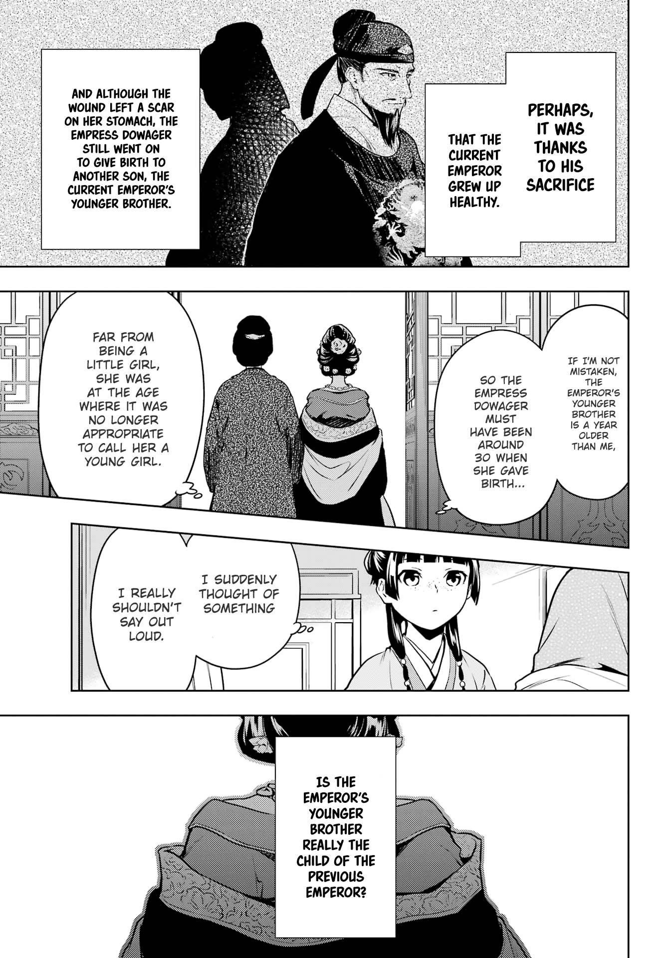 Kusuriya no Hitorigoto Chapter 55.2 - Page 21