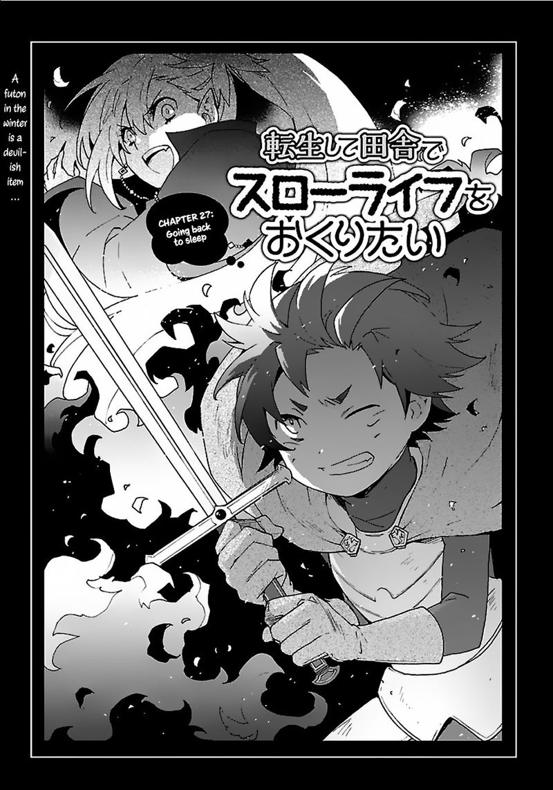 Tensei Shite Inaka de slowlife wo Okuritai Chapter 27 - Page 1