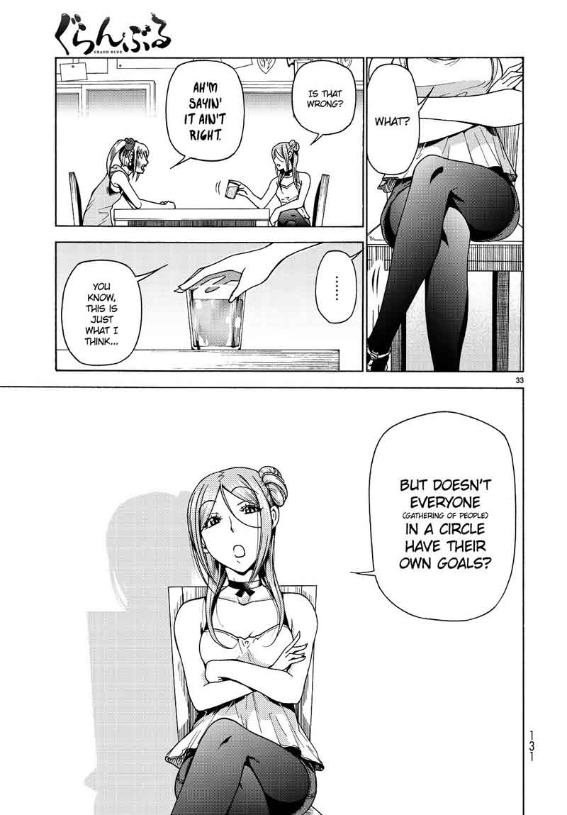 Grand Blue Chapter 35 - Page 34