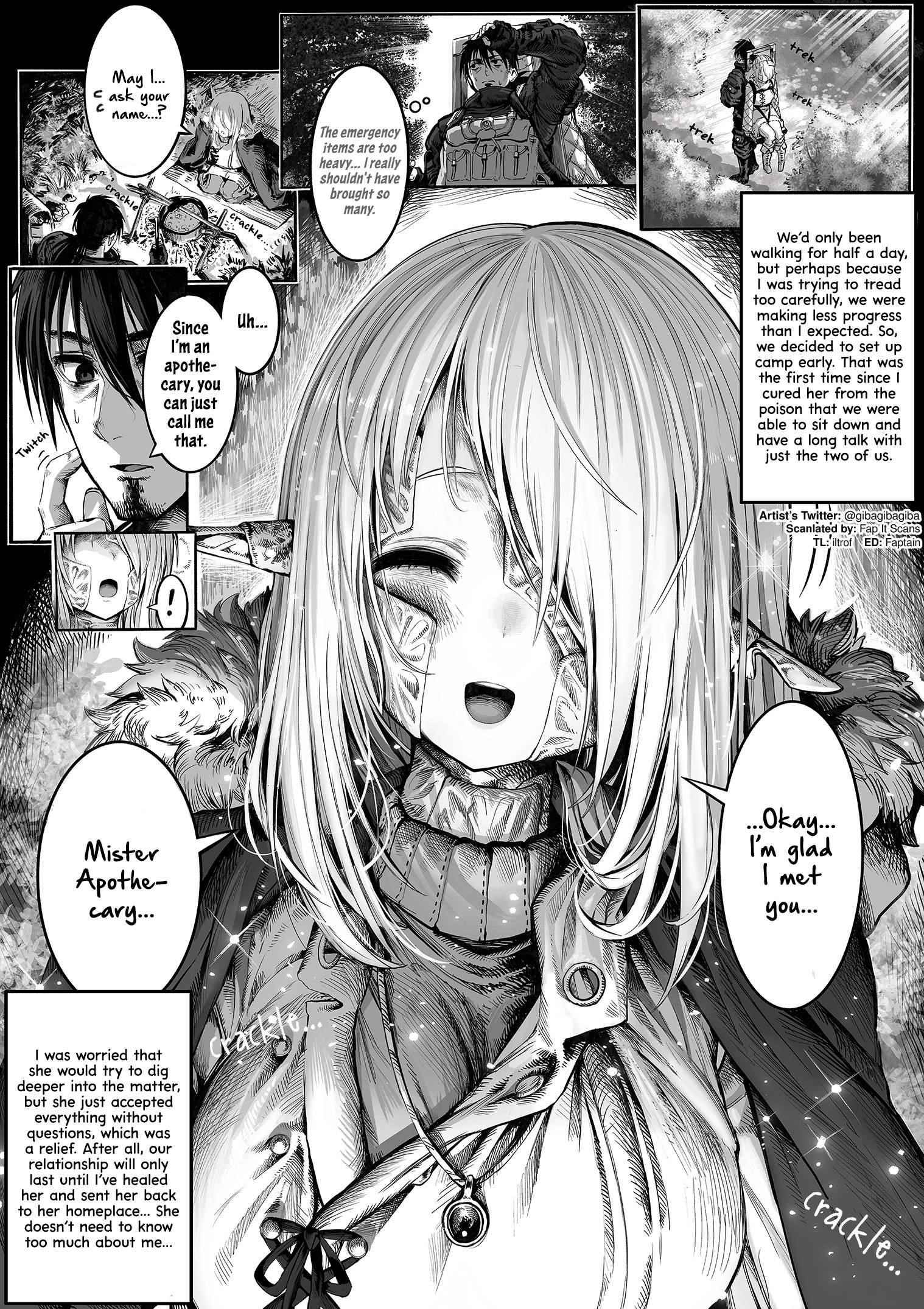 The Apothecary Will Make This Battered Elf Happy Chapter 24 - Page 1