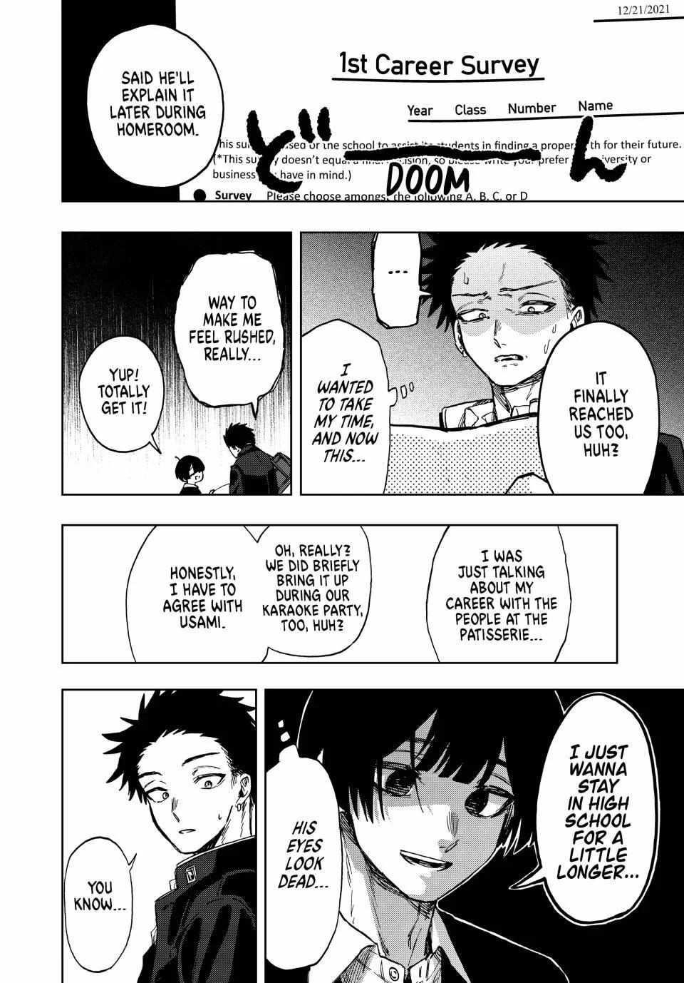 Kaoru Hana wa Rin to Saku Chapter 89 - Page 12