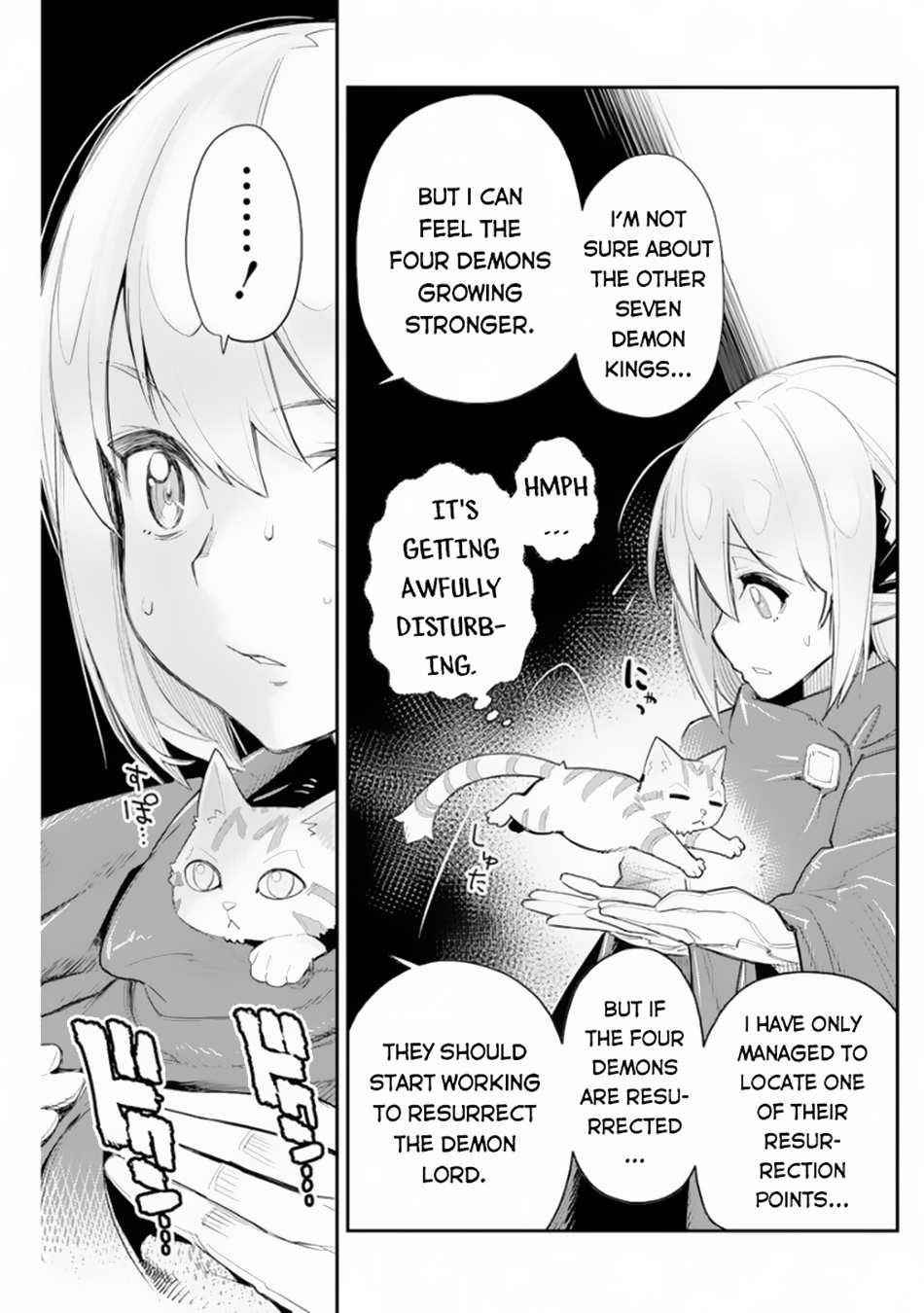 I Am Behemoth Of The S Rank Monster But I Am Mistaken As A Cat And I Live As A Pet Of Elf Girl Chapter 44 - Page 17
