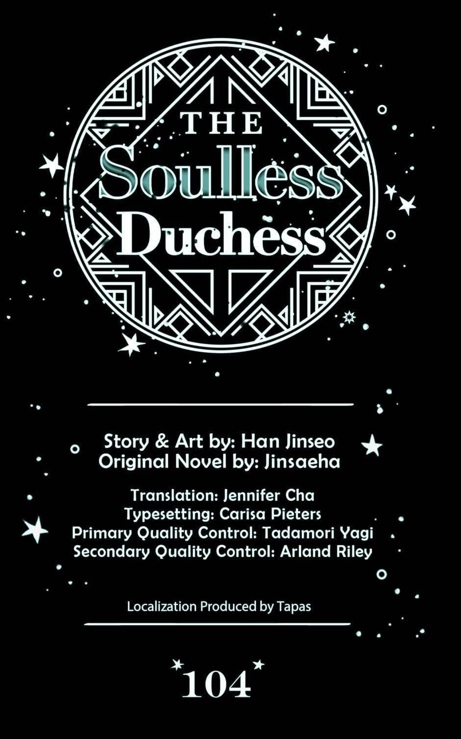 The Duchess With An Empty Soul Chapter 104 - Page 1