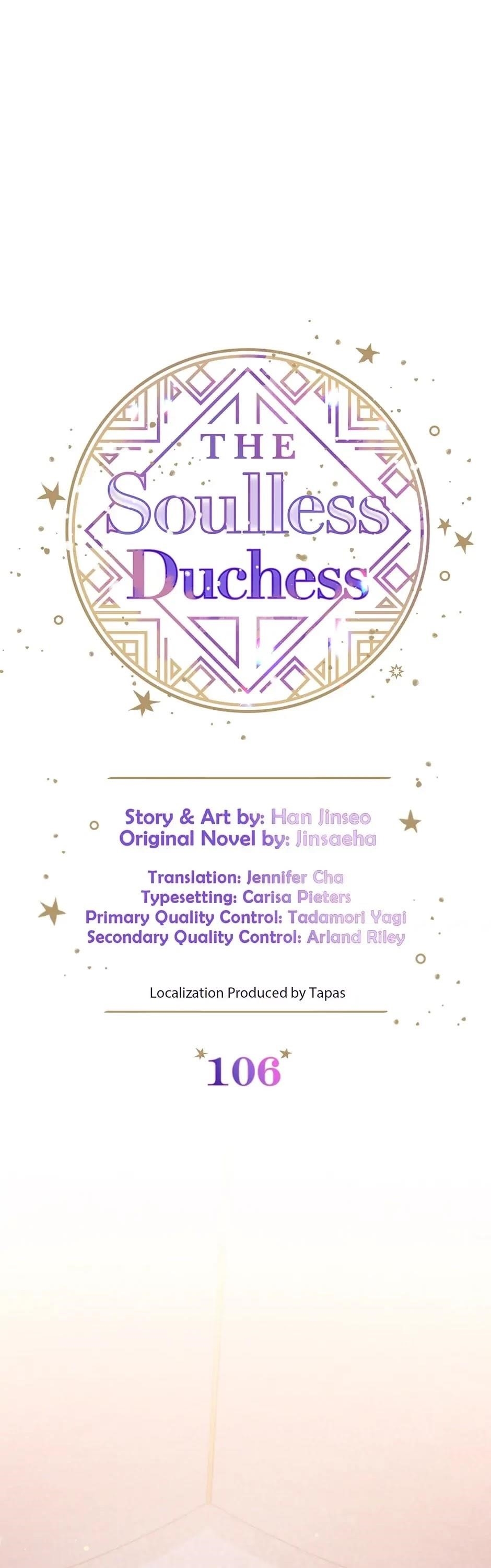 The Duchess With An Empty Soul Chapter 106 - Page 1