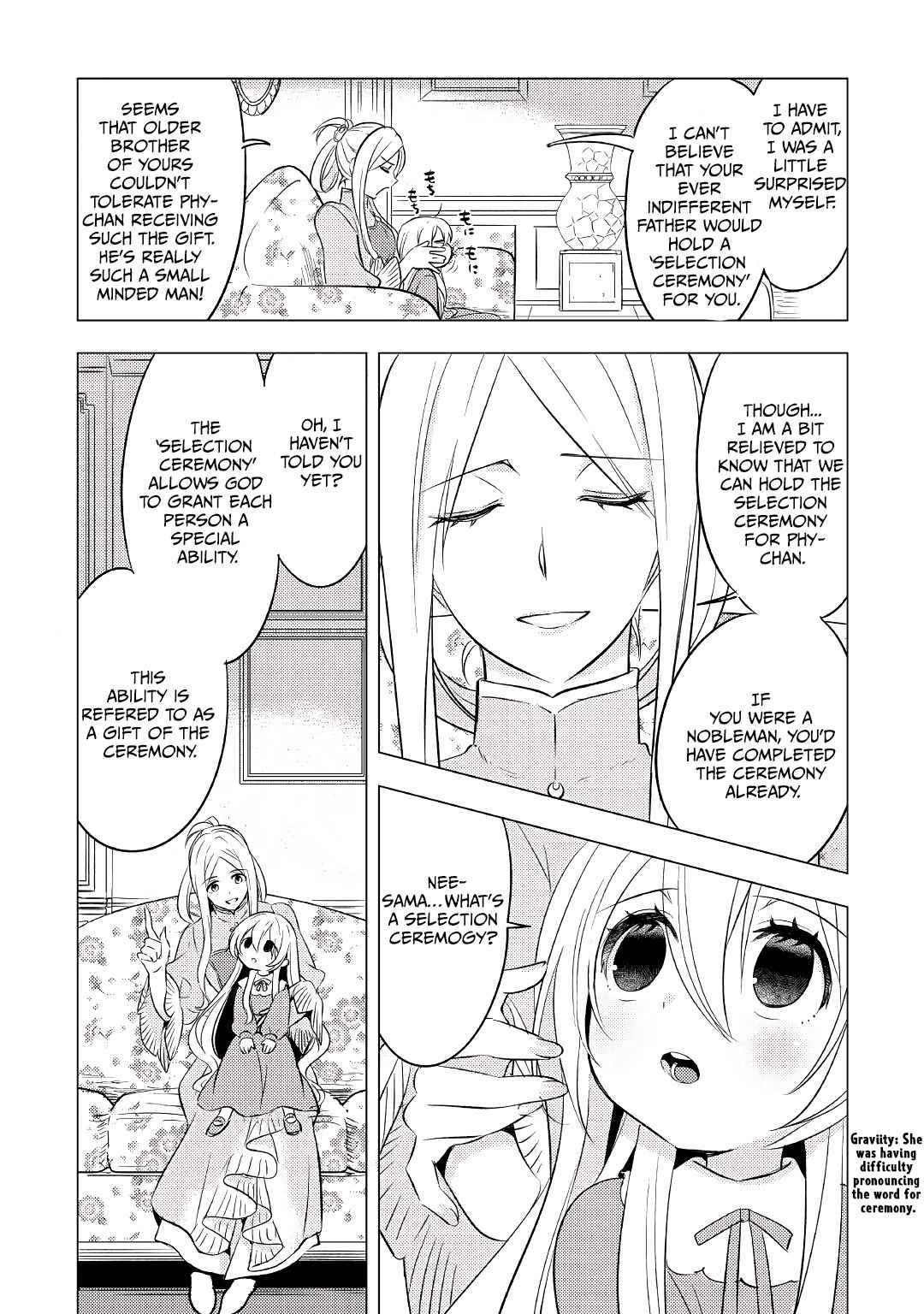 I was reincarnated as a blind girl – I rely on my previous life’s memories and magic to survive. Chapter 2 - Page 9