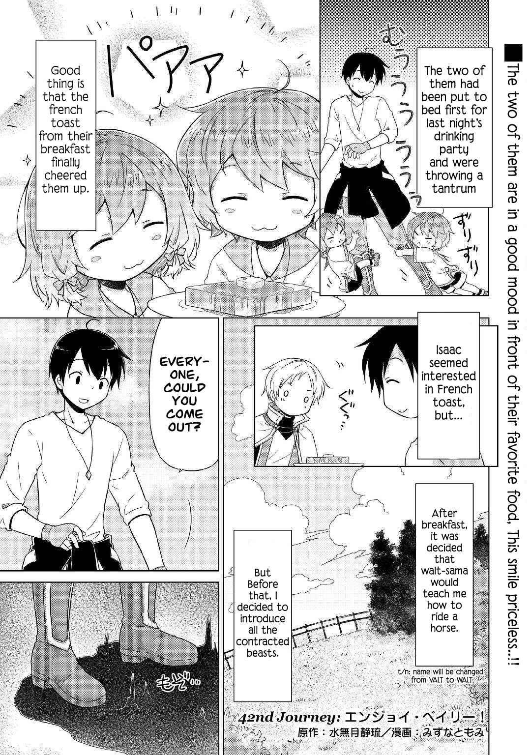 Isekai Yururi Kikou: Raising Children While Being An Adventurer Chapter 42 - Page 1