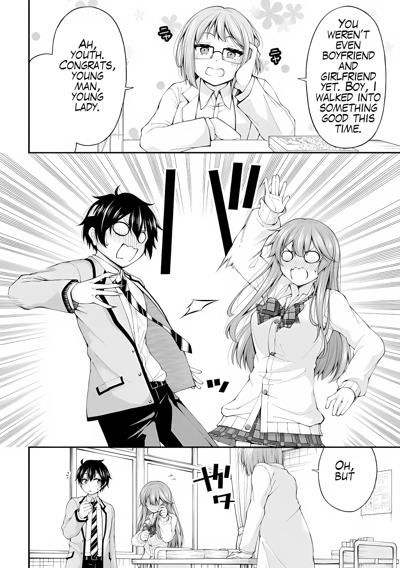 The Gal Who Was Meant to Confess to Me as a Game Punishment Has Apparently Fallen in Love With Me Chapter 2 - Page 2