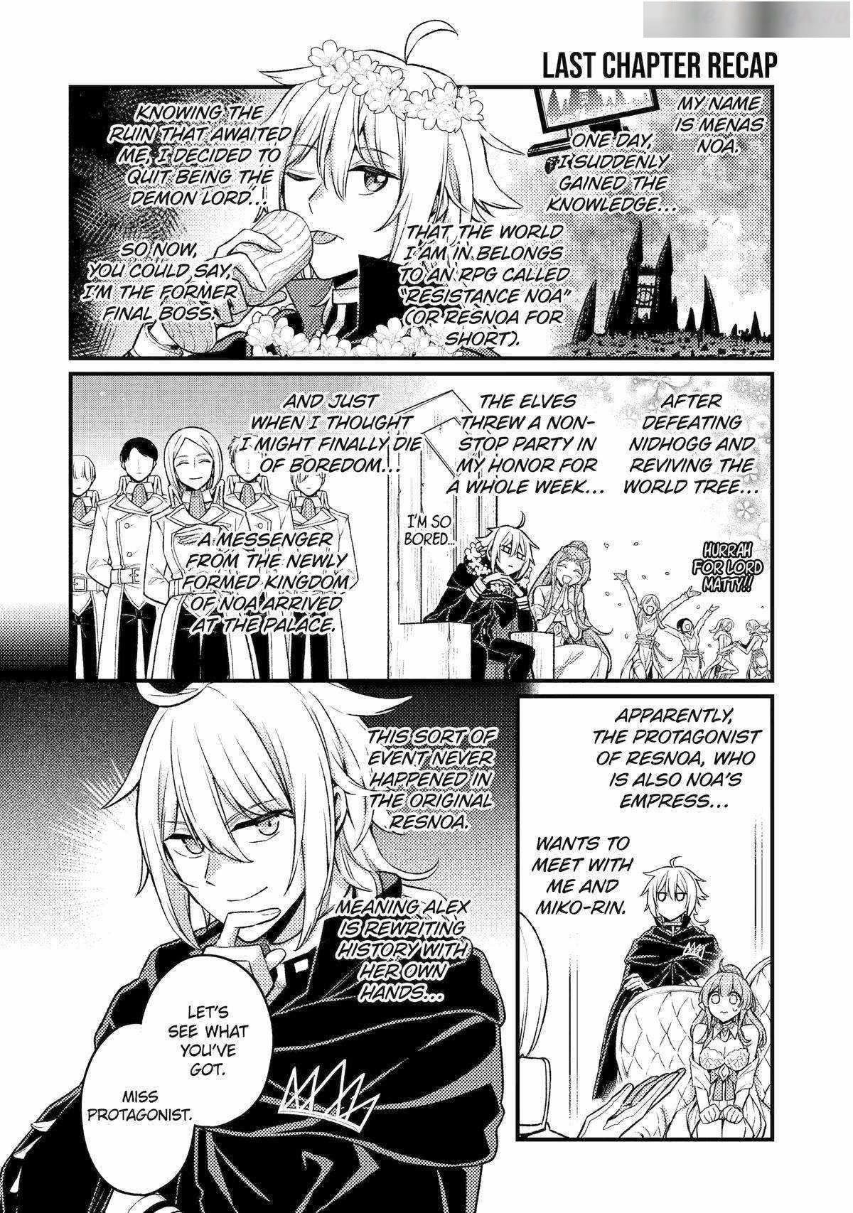 Last Boss, Yametemita ~Shujinkou ni Taosareta Furi Shite Jiyuu ni Ikitemita~ Chapter 21 - Page 1