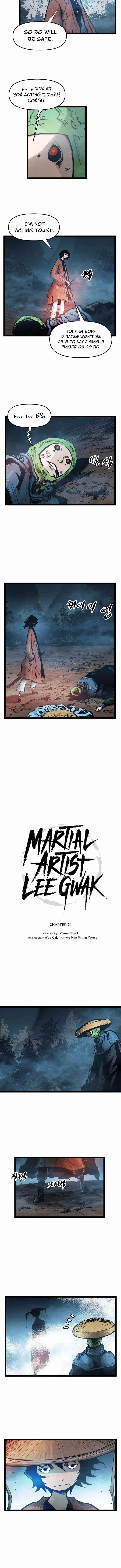 Martial Artist Lee Gwak Chapter 74 - Page 6