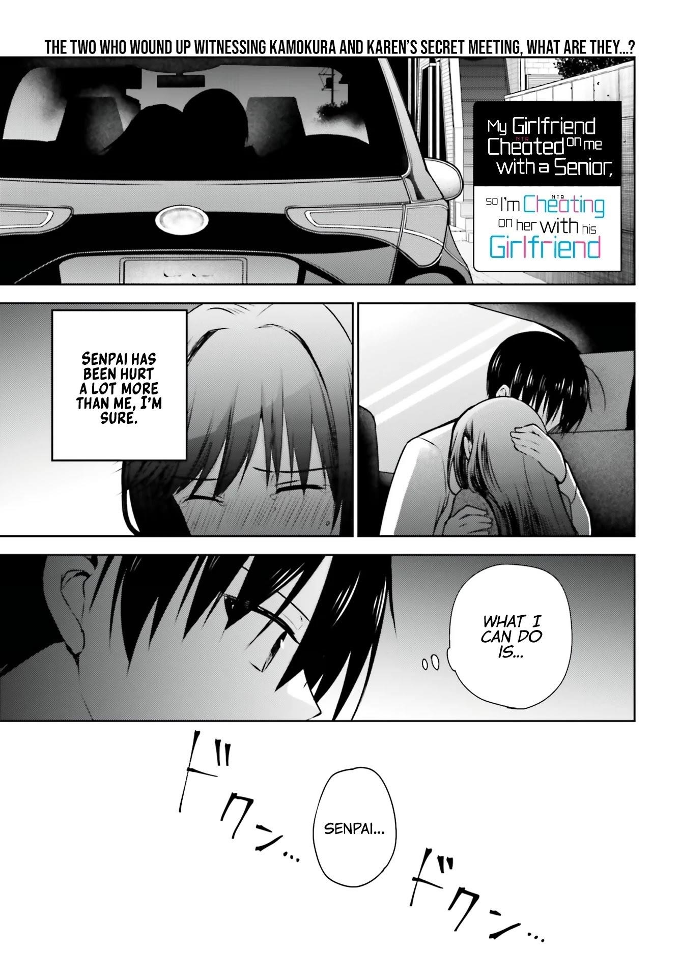 My Girlfriend Cheated on Me With a Senior, so I’m Cheating on Her With His Girlfriend Chapter 4 - Page 1