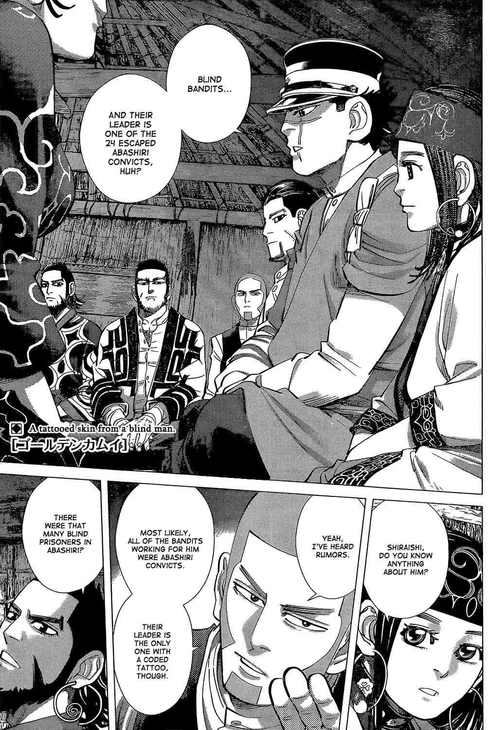 Golden Kamui Chapter 119 - Page 1