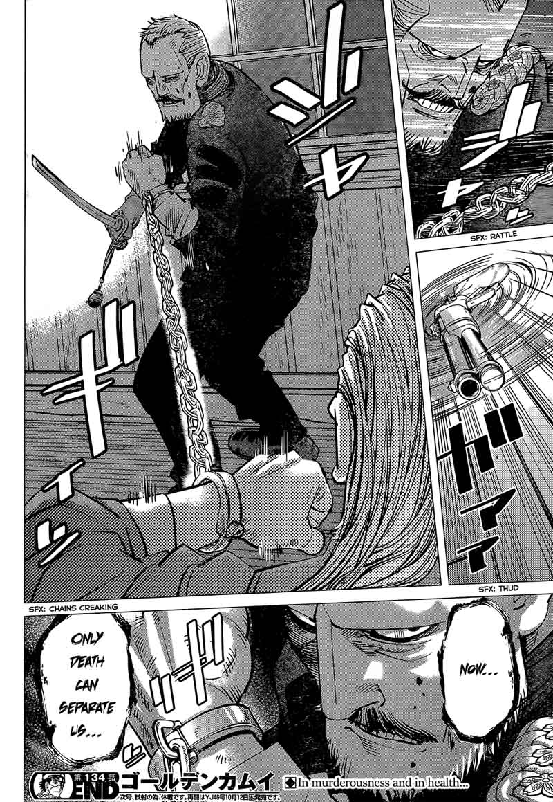 Golden Kamui Chapter 134 - Page 18