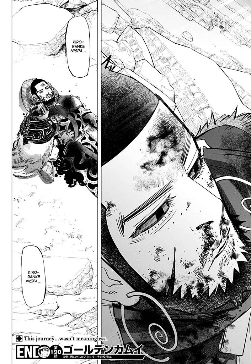 Golden Kamui Chapter 190 - Page 18