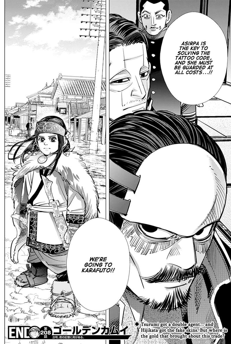 Golden Kamui Chapter 208 - Page 17