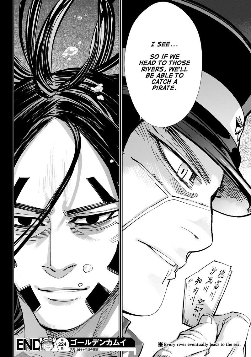 Golden Kamui Chapter 224 - Page 18