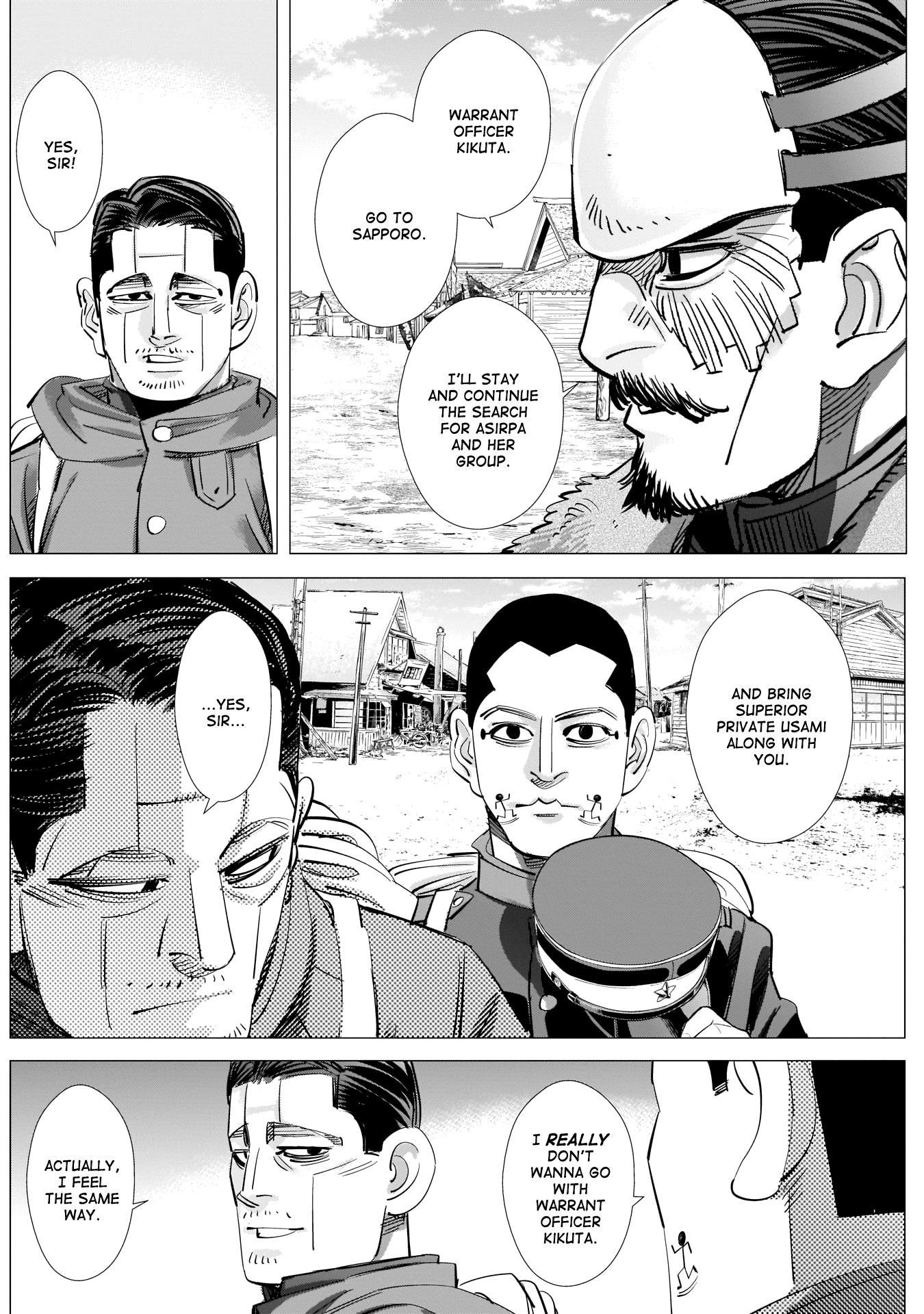 Golden Kamui Chapter 225 - Page 10