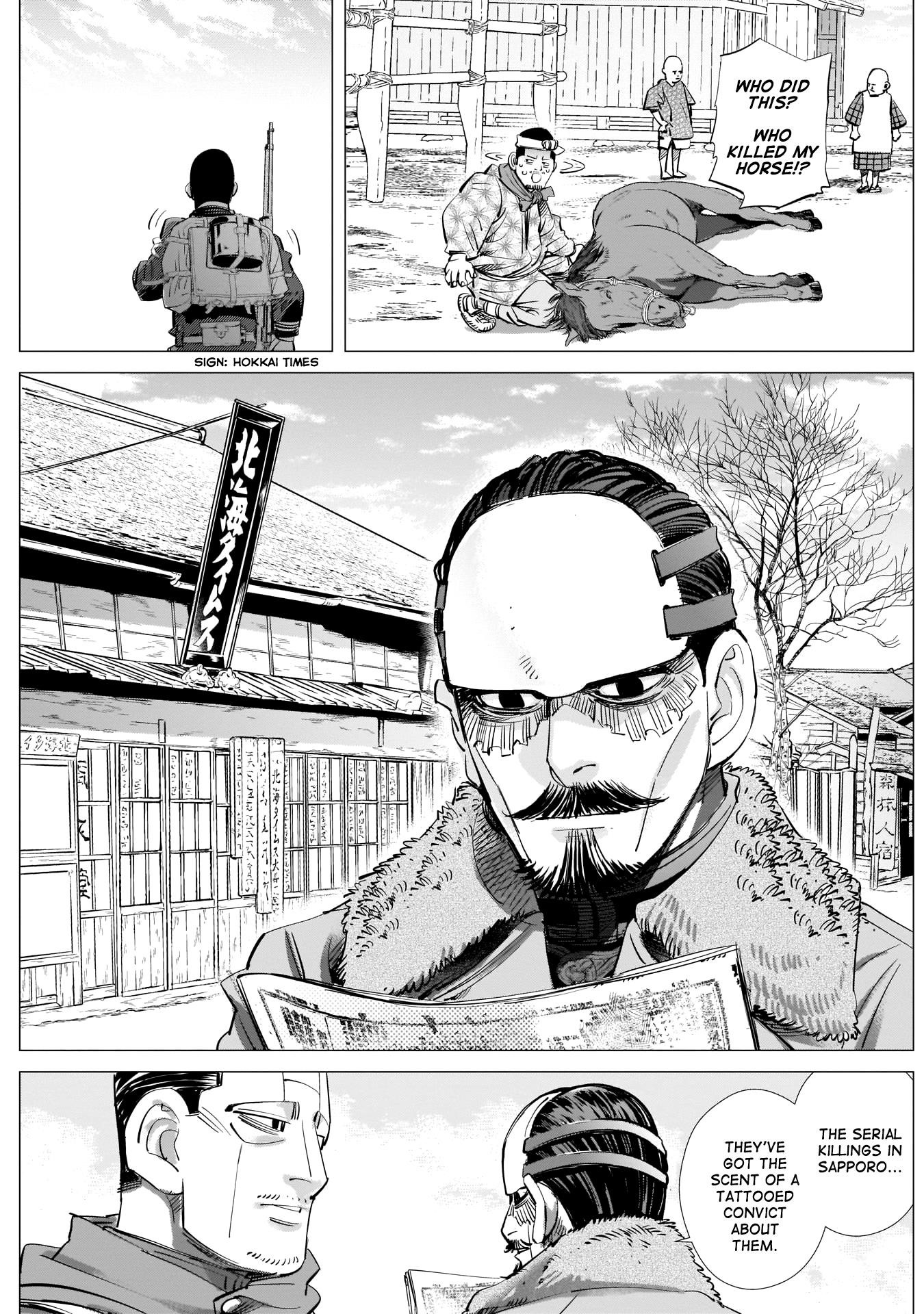 Golden Kamui Chapter 225 - Page 9
