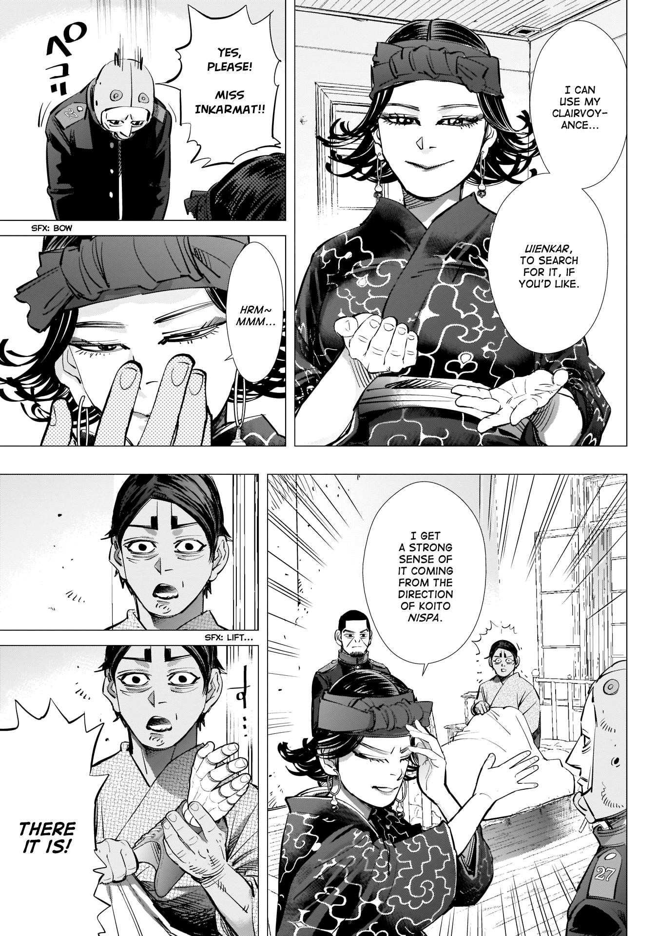 Golden Kamui Chapter 227 - Page 13