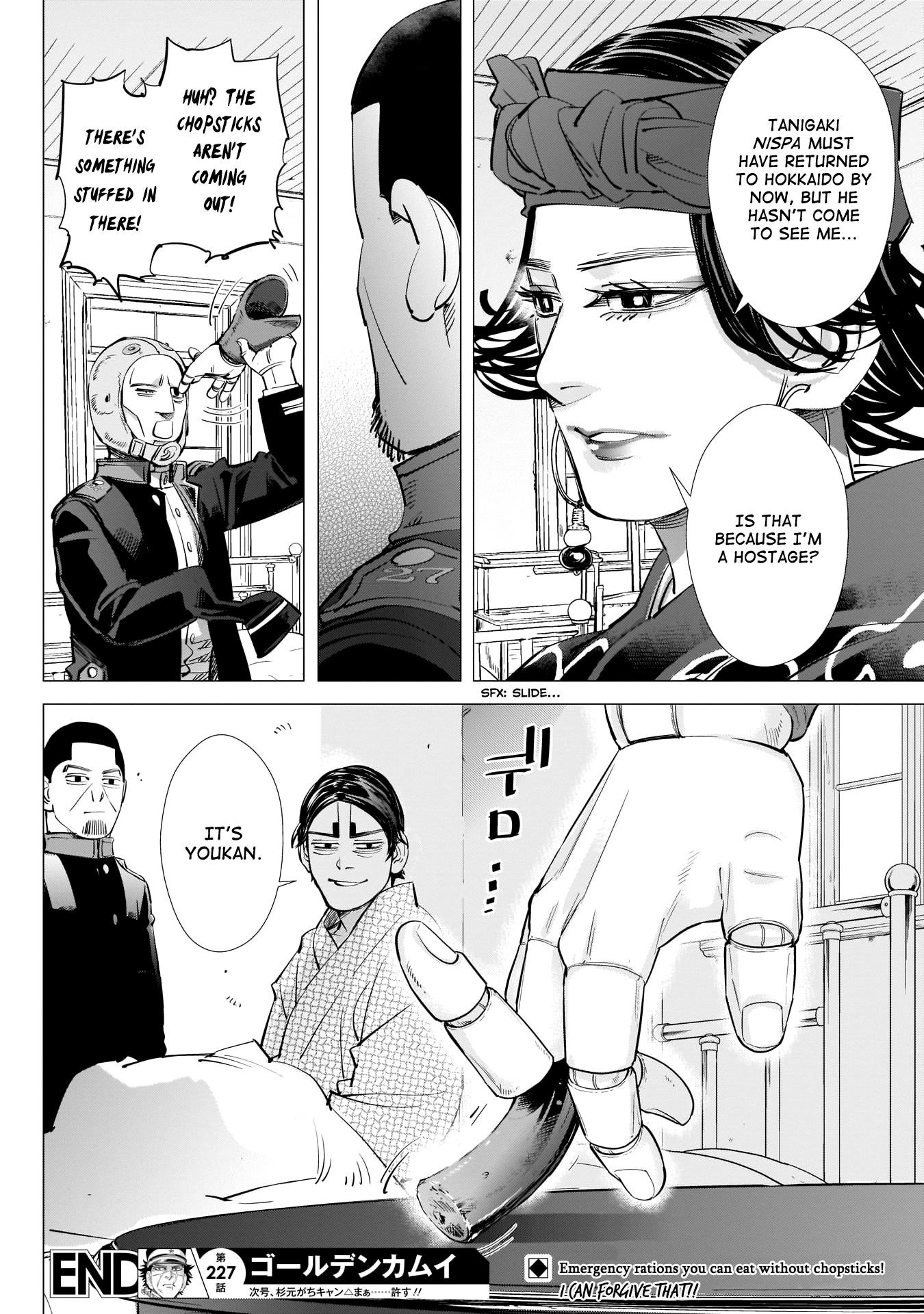 Golden Kamui Chapter 227 - Page 16