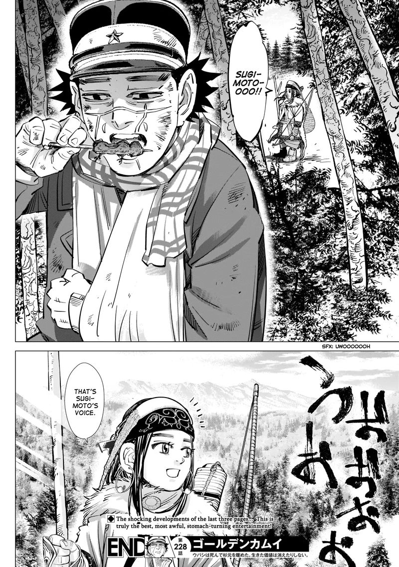 Golden Kamui Chapter 228 - Page 18