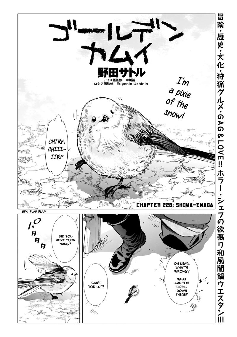 Golden Kamui Chapter 228 - Page 2