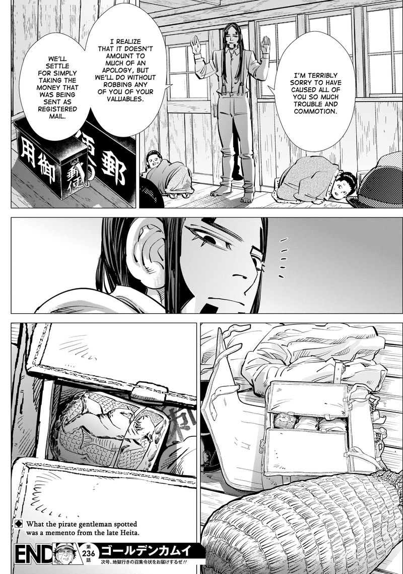 Golden Kamui Chapter 236 - Page 18