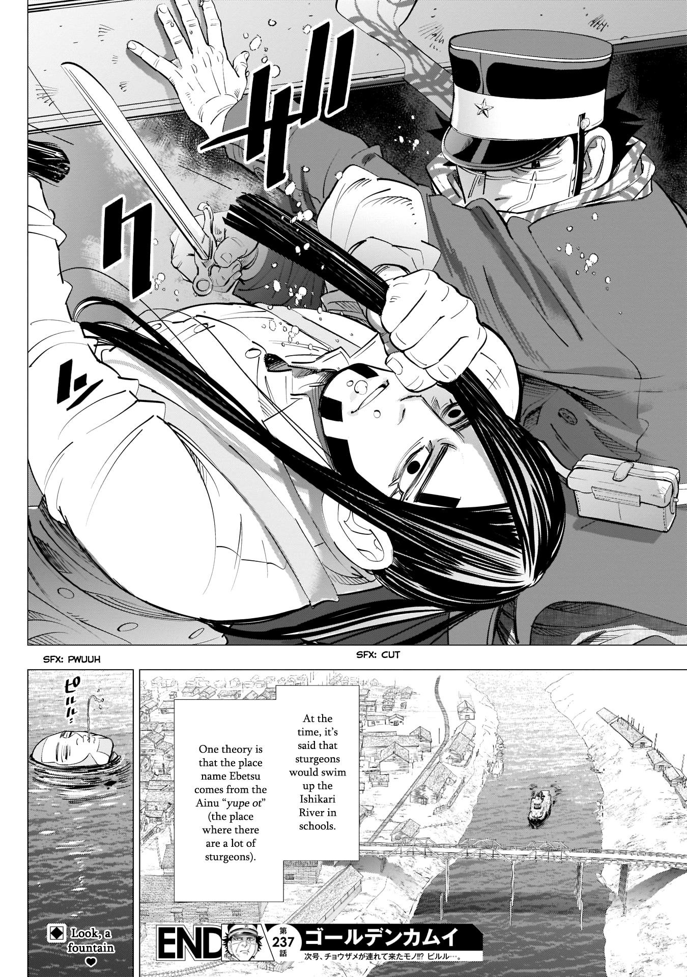 Golden Kamui Chapter 237 - Page 17